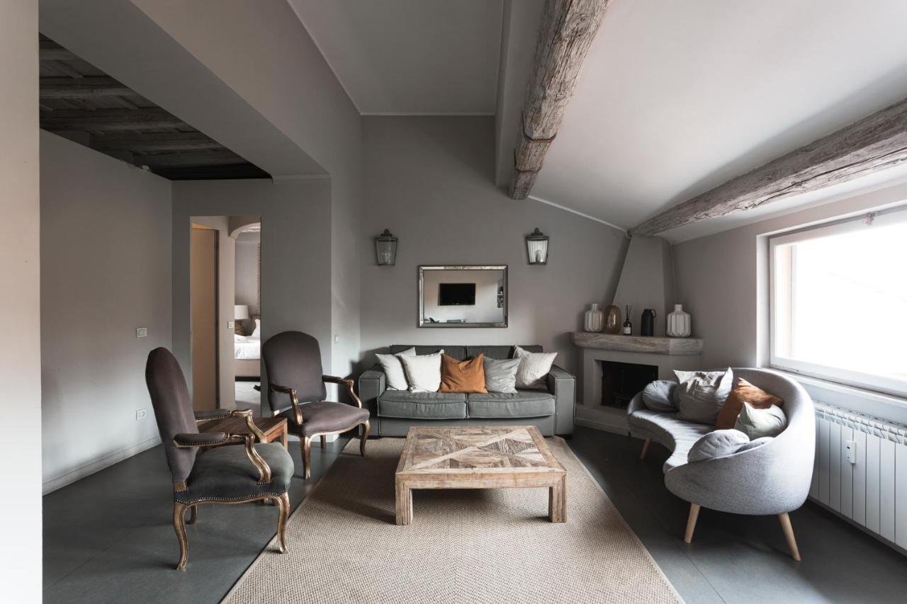 Apartamento Charming Penthouse In Piazza Venezia With Terrace Roma Exterior foto